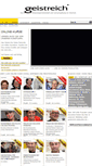 Mobile Screenshot of geistreich-lernen.de